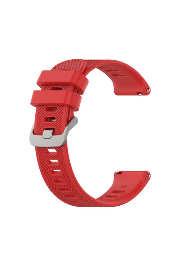 Latrodar Watch Bands For Forerunner158,Forerunner55 Replacement Strap Elaborately Made Red Home Gadgets