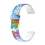 Latrodar Watch Bands For Lu-xe Watch Printed Pattern Replacement Wristband Well-Made As shown Home Stuff