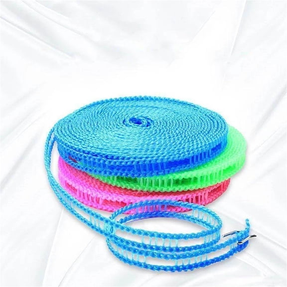 Gecau Windproof Non Slip Clothesline Clothesline Line For Traveling Portable Clothesline Non Slip Clothesline Clothes Line Non-Toxic D 5.6x5.6 Inch Home Gadgets