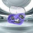 thumbnail image 1 of Latrodar Wireless Bluetooth Earphones With Bones Conduction, Semi Transparent Charging Best of Both Worlds r Sports And Running Purple 4.72x3.92 Inch Home Tools, 1 of 5