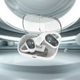 thumbnail image 1 of Latrodar Wireless Bluetooth Earphones With Bones Conduction, Semi Transparent Charging Secure r Sports And Running White 4.72x3.92 Inch Home Tools, 1 of 5