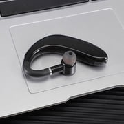Latrodar Wireless Bluetooth Noise Cancelling Trucker Headset Earpiece Earbud For Driving Best of Both Worlds Black Home Gadgets