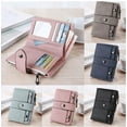 thumbnail image 1 of Gecau Women Short Cute Short Wallet Coin Zipper Short Purse Home Gadgets Black Plastic, 1 of 3