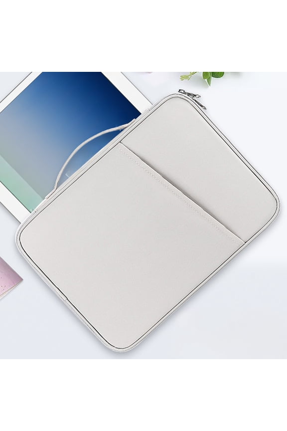 -lightweight Laptop Bag Suitable For Many Brands And Sizes Of Notebook Long-Lasting es Convenient To Use White 14x10.2 Inch Home Stuff