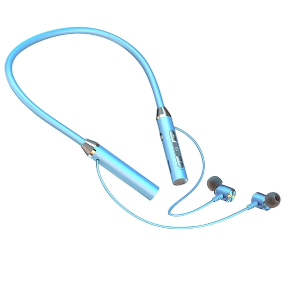 Gecau Graduation Gifts for Her -long Battery Life Wireless Earplugs Elaborately Made dset With Microphone Blue 4.4x4.4 Inch Home Tools
