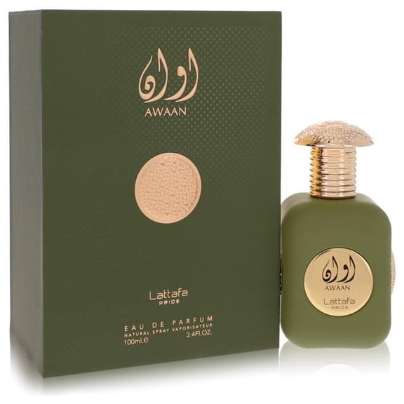 Lattafa 563529 3.4 oz Pride Awaan Eau De Parfum Spray by Lattafa for Unisex