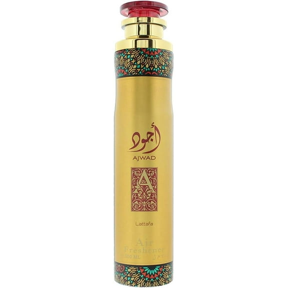 Lattafa Ajwad - Fruity, Floral, Amber, Woody - Air Freshener, 10.1 Ounce / 300 ml
