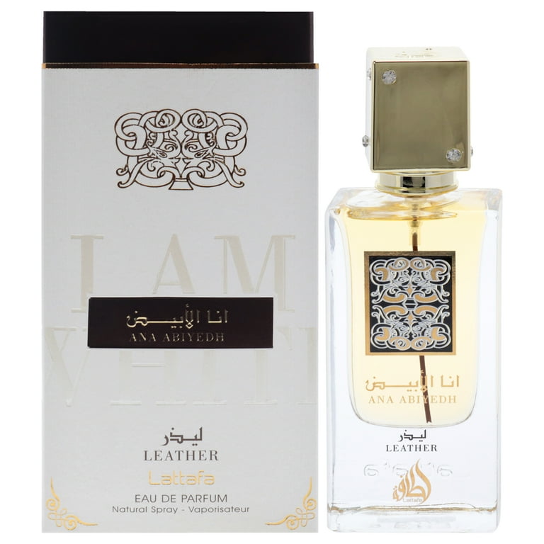Ana Abiyedh Leather Eau De Parfum Spray (Unisex) By Lattafa - 2 oz Ana Abiyedh Leather Eau De Parfum Spray (Unisex) By Lattafa - 2 oz
