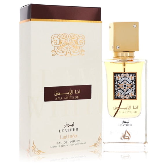 Lattafa Ana Abiyedh Leather EDP Spray 2 Oz For Men