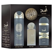 Asad by Lattafa, 3 Piece Gift Set for Men