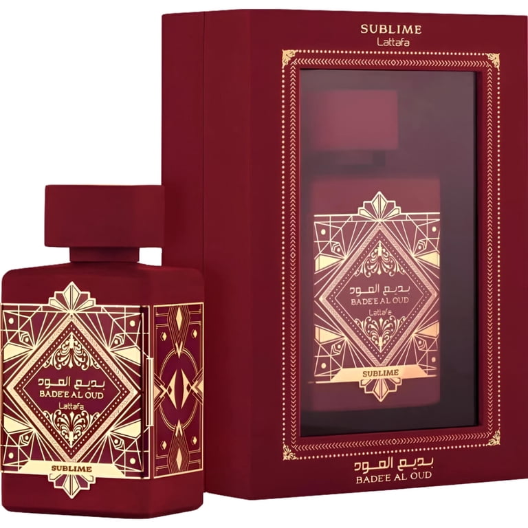 Lattafa Bade'e Al Oud Sublime, 3.4 oz EDP Spray, Woody Aromatic