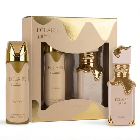 Lattafa Eclaire 2pcs Set Women | 100ml EDP + 200ml Perfumed Spray