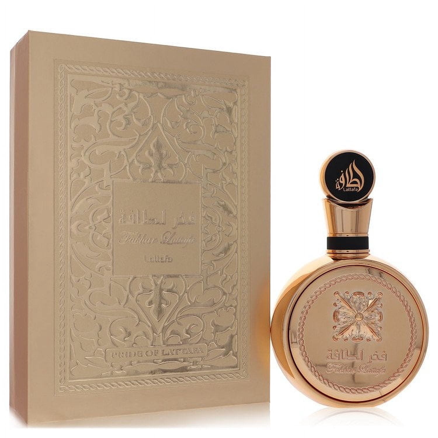 Lattafa Fakhar Gold by Lattafa Eau De Parfum Spray (Unisex) 3.4 oz for Men Pack of 2