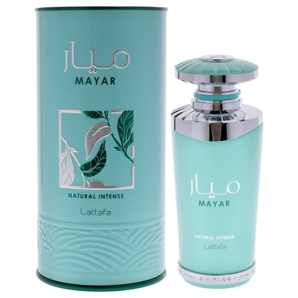 Lattafa Mayar Natural Intense EDP Perfume Spray for Women, 3.4 oz