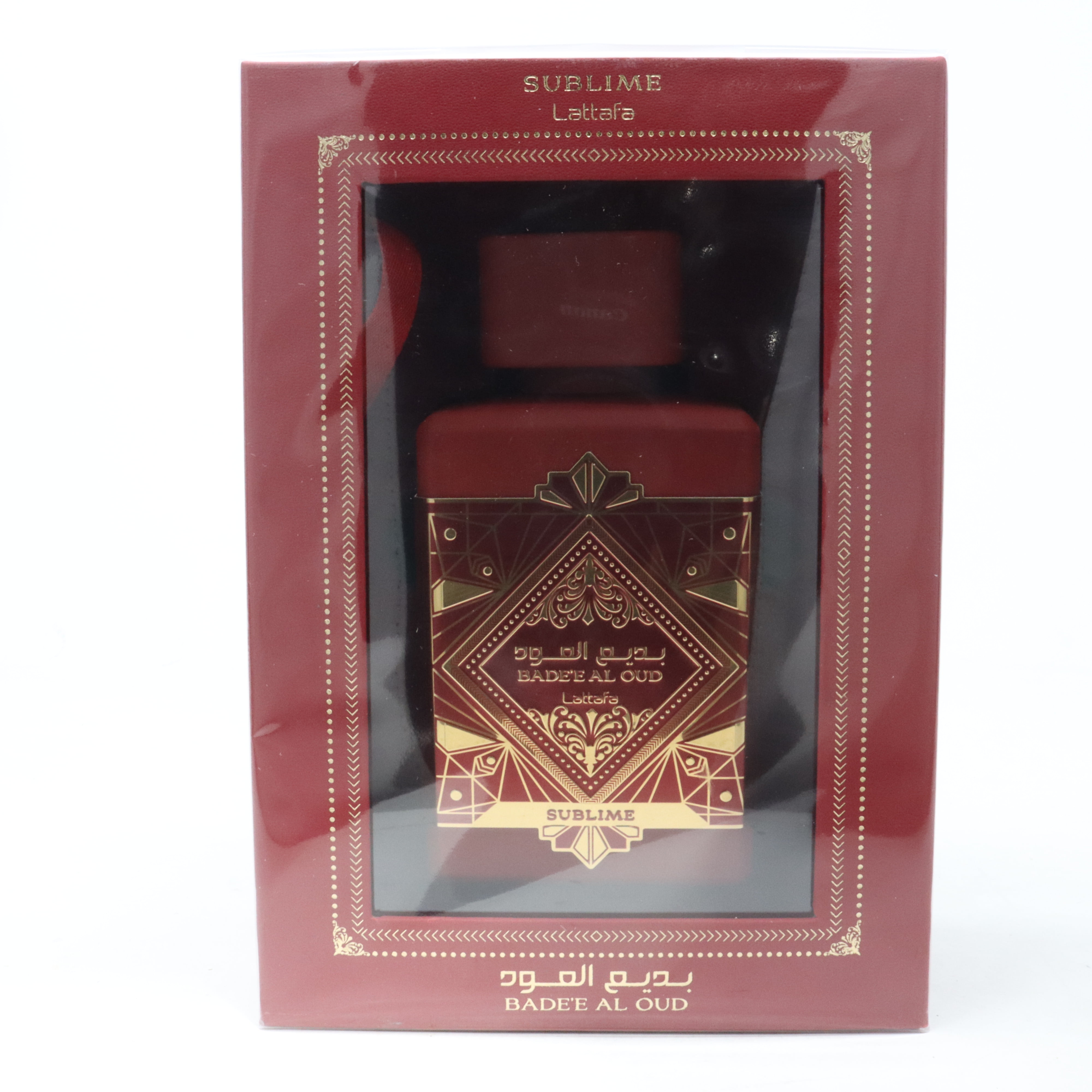 Badee Al Oud Sublime de Lattafa Eau De Parfum 3.4oz100ml Spray Nuevo Con Caja