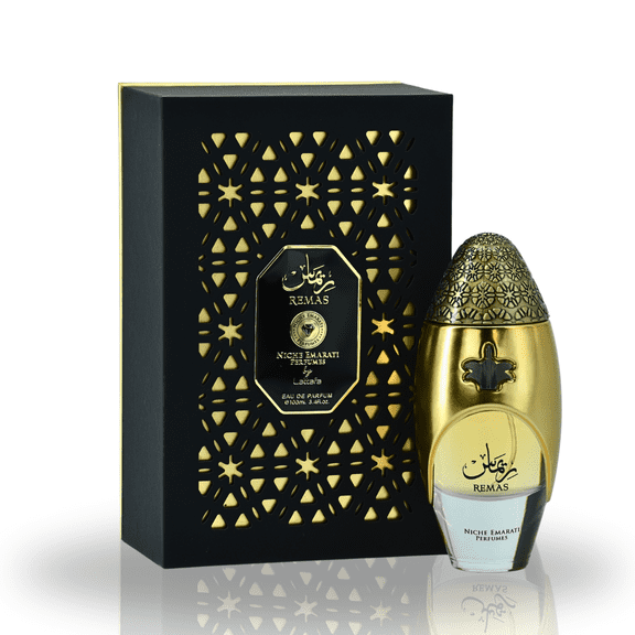 Lattafa Men's Niche Emarati Remas EDP 3.4 oz Fragrances 6290360593081
