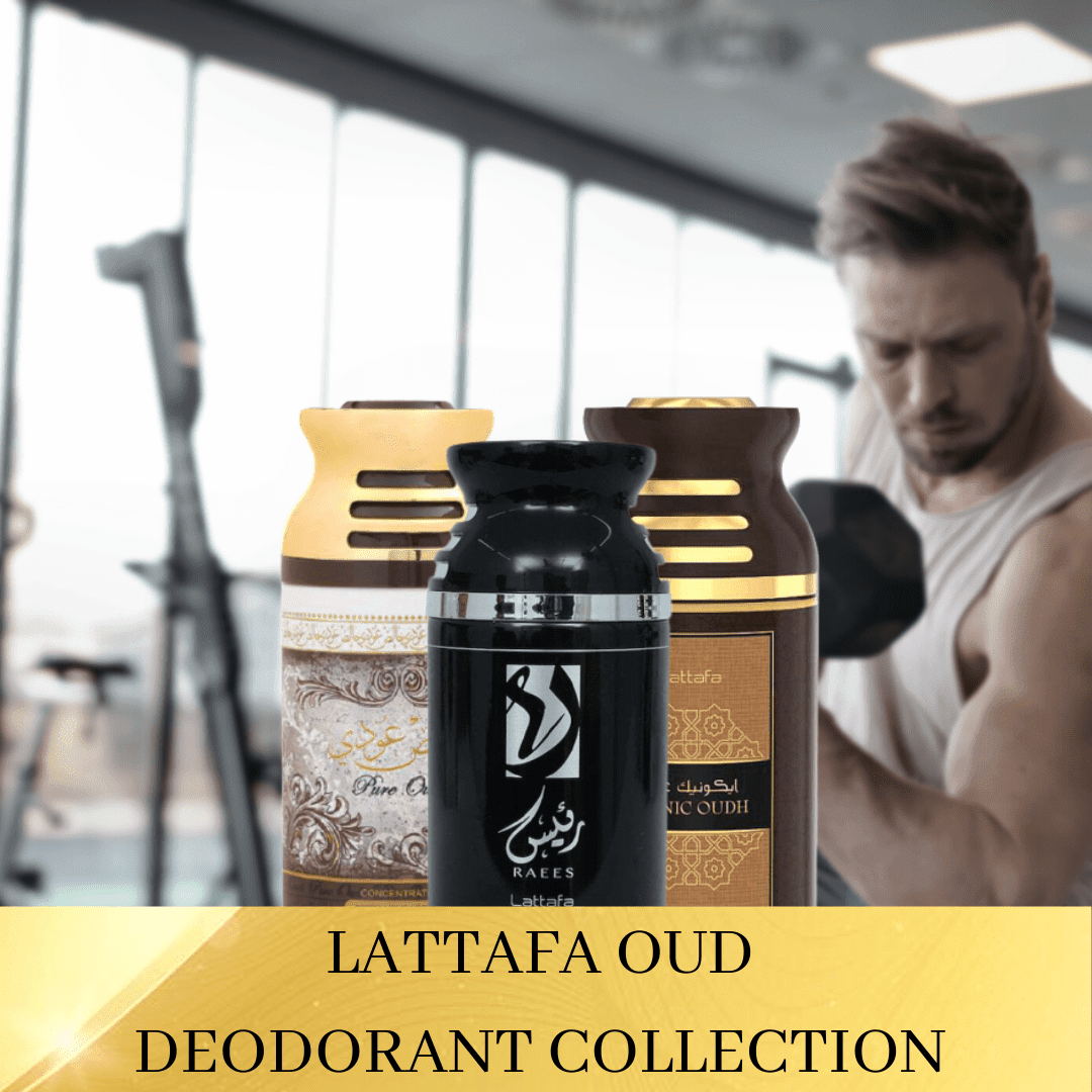 Lattafa Oud 250ml Men Deo Collection-Pure Oudi, Raaes, Iconic Oudh ...