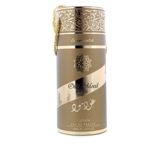 Lattafa Oud Mood Elixir Eau de Parfum, 3.4 oz