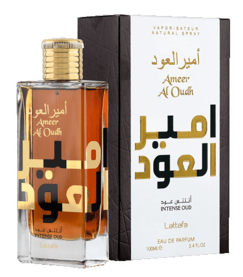 Ameer Al Oudh Intense Oud by Lattafa 3.4 oz Eau de Parfum Spray (Unisex)