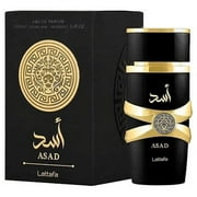 Lattafa Perfumes Asad for Unisex Eau de Parfum Spray, 3.4 Ounce