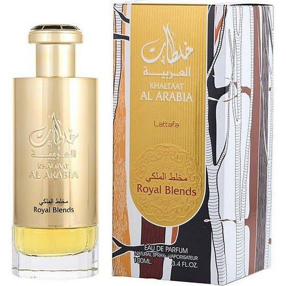 Lattafa Perfumes Khaltaat Al Arabia Royal Blends Eau de Parfum Unisex 3.4oz Spray Bottle