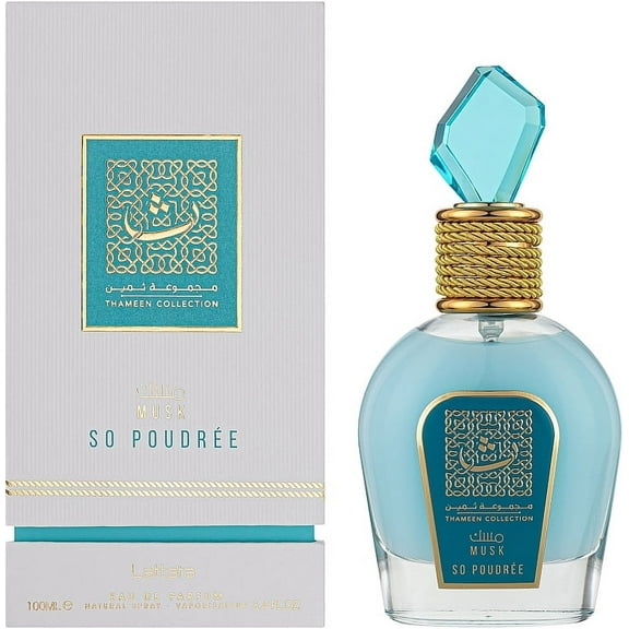 Lattafa Unisex Musk So Poudree EDP Spray 3.4 oz Fragrances 6291108734506