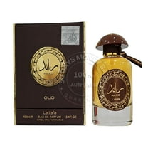 Raed Oud Perfume By Lattafa Eau De Parfum Spray (Unisex) 3.4 oz