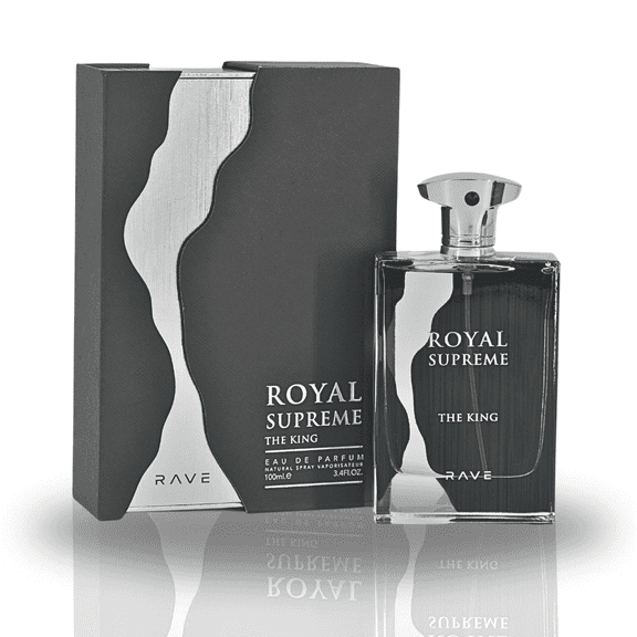 Lattafa Rave Royal Supreme The King EDP Spray 3.4 oz Fragrances 6290360594132