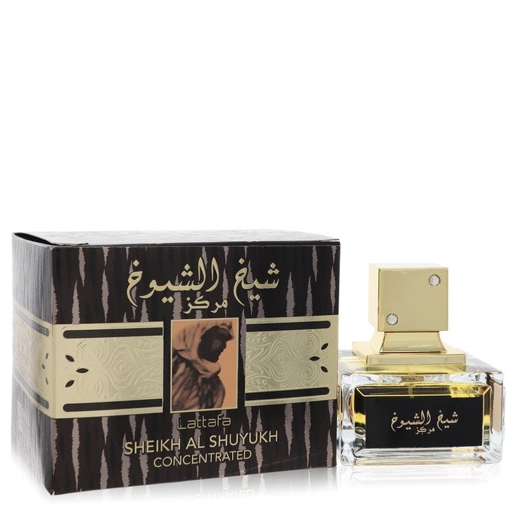Lattafa Sheikh Al Shuyukh Eau De Parfum Spray Concentrated (Unisex) By Lattafa - 3.4 oz Lattafa Sheikh Al Shuyukh Eau De Parfum Spray Concentrated (Unisex) By Lattafa - 3.4 oz