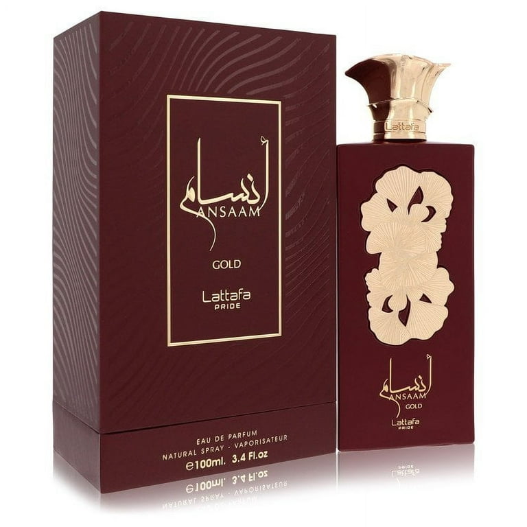 Lattafa Pride Ansaam Gold Eau De Parfum Spray (Unisex) By Lattafa - 3.4 oz Lattafa Pride Ansaam Gold Eau De Parfum Spray (Unisex) By Lattafa - 3.4 oz