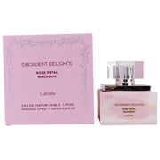 Lattafa Unisex Decadent Delights Rose Petals EDP Spray 1.7 oz Fragrances 6290362348214