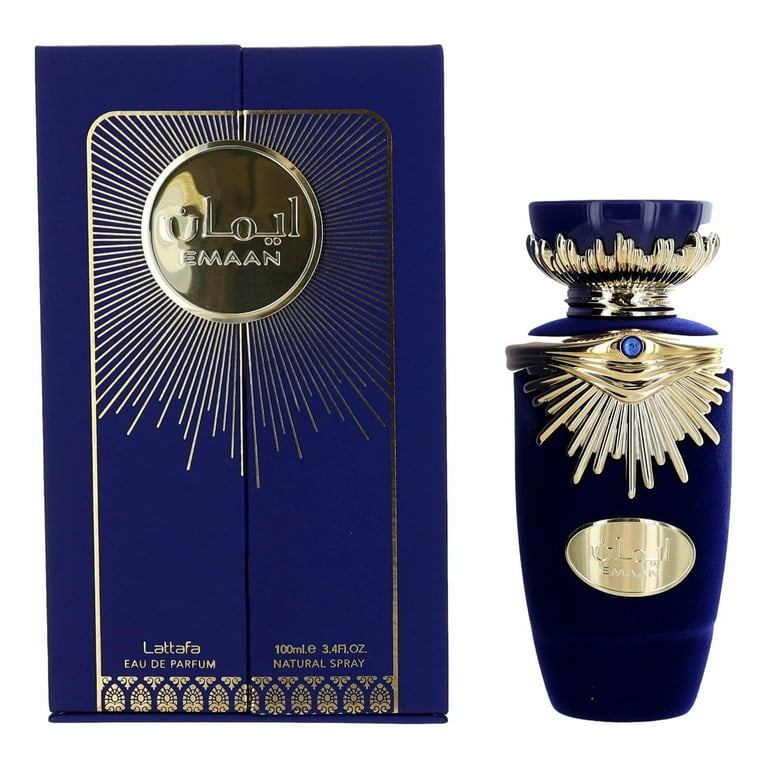 Lattafa Emaan Eau De Parfum Spray, Unisex, 3.4 oz, New, Fast USA