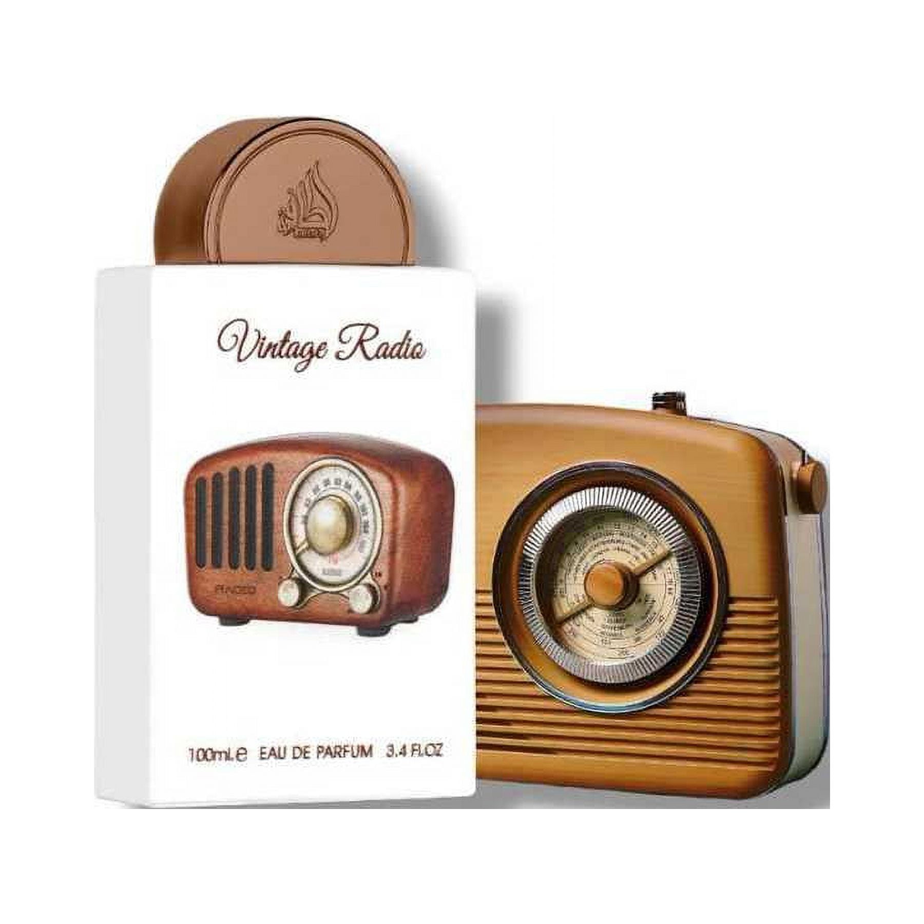 Lattafa Unisex Pride Vintage Radio EDP Spray 3.4 oz Fragrances 6290360592909