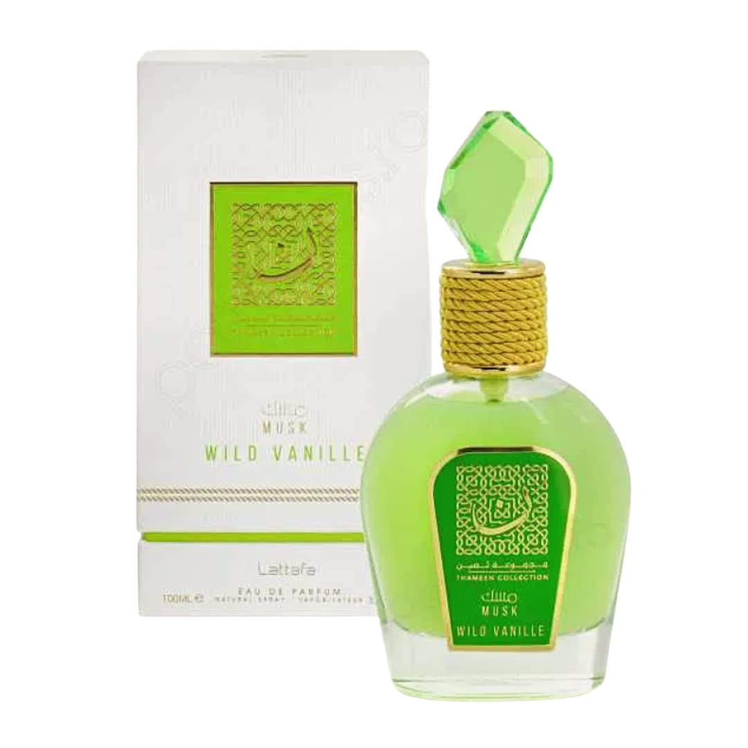Lattafa Musk Wild Vanille Eau De Parfum Spray (Unisex) By Lattafa - 3.4 oz Lattafa Musk Wild Vanille Eau De Parfum Spray (Unisex) By Lattafa - 3.4 oz
