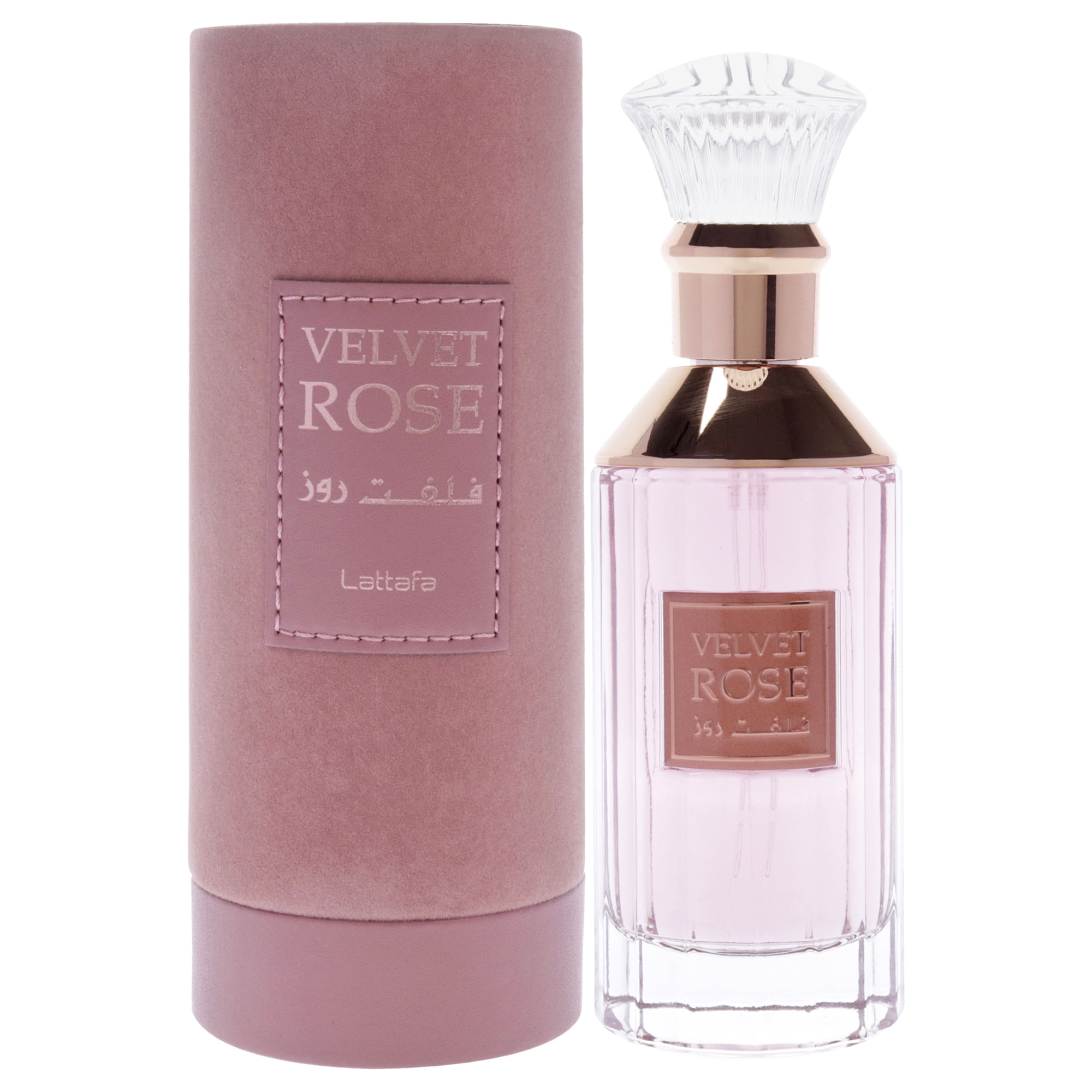 大きい割引 Lattafa and Women for oz 3.4 Spray Parfum De Eau Rose Velvet 香水(ユニセックス)