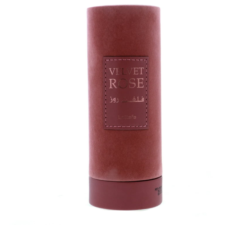 Lattafa Velvet Rose Eau De Parfum Spray (Unisex) By Lattafa - 3.4 oz Lattafa Velvet Rose Eau De Parfum Spray (Unisex) By Lattafa - 3.4 oz