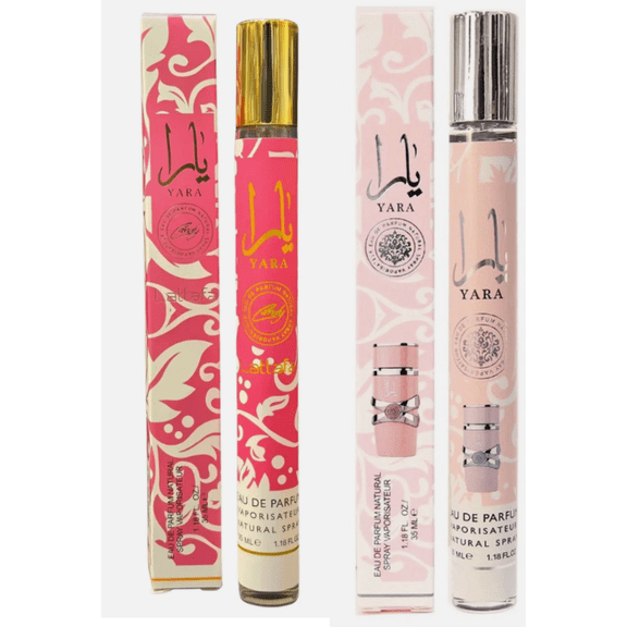 Lattafa Yara & Yara Candy Eau de Parfum Pink Travel Size Set