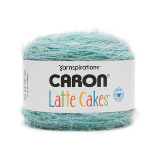  Chunky Cakes Yarn by Caron - Multicolor Yarn for Knitting,  Crochet, Weaving, Arts & Crafts - Rice Pudding, Bulk 12 Pack