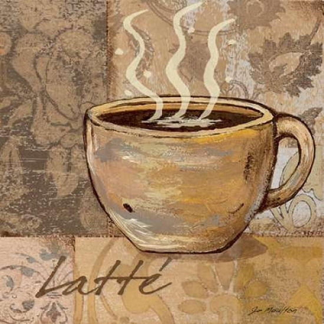Latte Canvas Art - Jo Moulton (24 x 24)