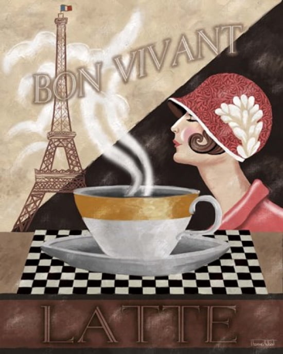 Latte Canvas Art - Tom Wood (22 x 27)