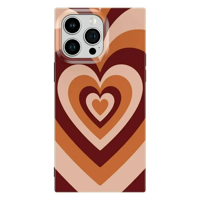 Latte Love Rectangle iPhone Case