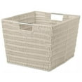 thumbnail image 1 of Latte Rattique Storage Tote, 1 of 1