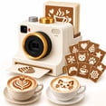 Coffee Machine Advertisements Latte Stamp, Latte Stamp Machine, Latte Art Stamp Camera with One-Click ...