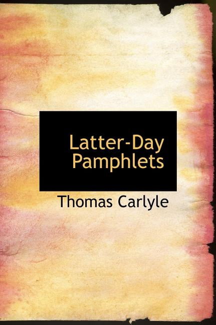 Latter-Day Pamphlets (Hardcover)