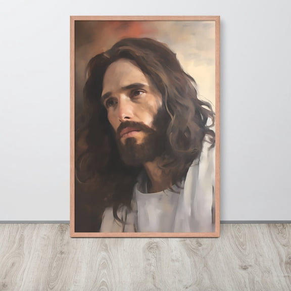 Latter Day Saint Jesus Religious Decor Wall Art Unframed Paper Print