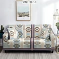 thumbnail image 1 of Lattice Carpet Sofa Cover Combination Corner Sofa Cover Chair Protective Living Room Geometry Sofa Cover, 1 of 5