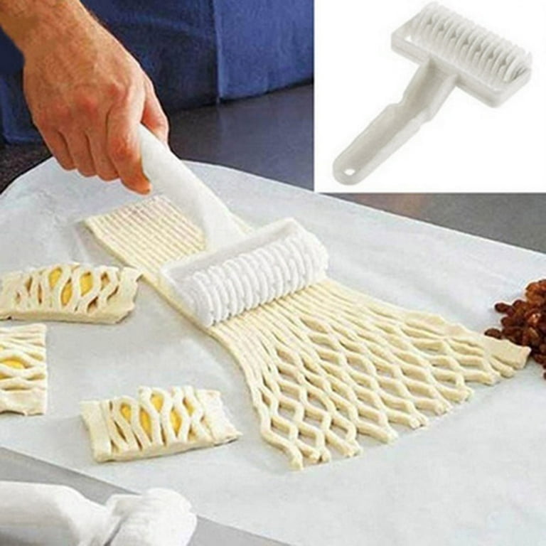 Lattice Dough Cutter Pastry Lattice Roller Cutter Kitchen Baking Tool Walmart