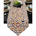 thumbnail image 1 of Lattice Ethnic Geometry Modern Table Runners High Precision Table Runner for Home Art Decor Tablecloth Wedding Party, 1 of 1