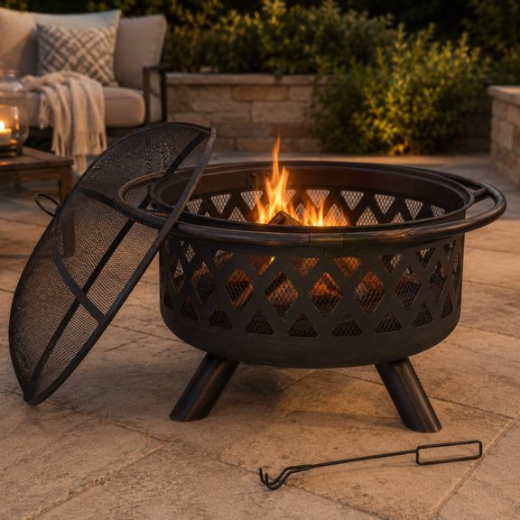 Lattice Firepit
