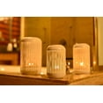 thumbnail image 1 of Lattice Pattern with Glass Candle Holder Lantern, 1 of 4